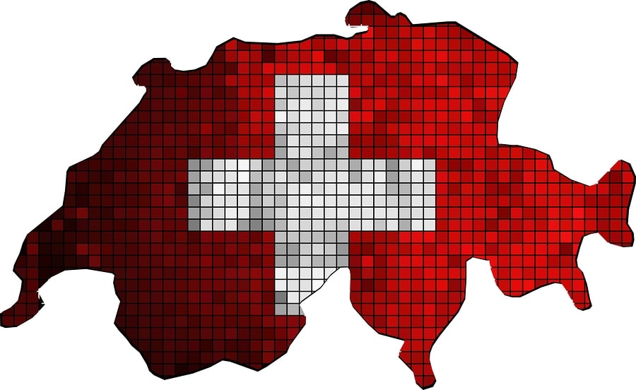 Schweizer Karte + Logo
